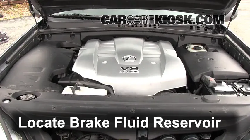 2003 Lexus GX470 4.7L V8 Brake Fluid